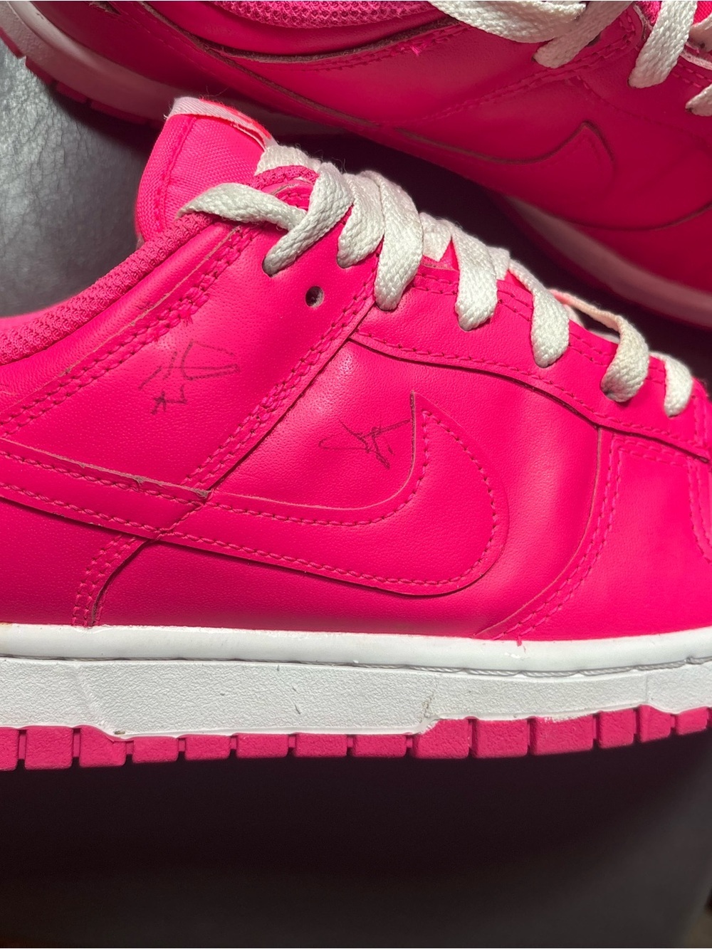 Nike Dunk Low Hyper Pink (W) DZ5196-600 - Size 10 - Picture 5 of 10